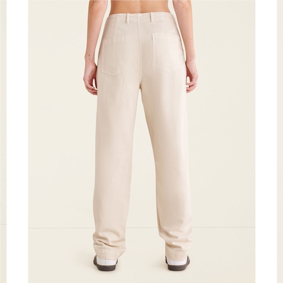 Roots Soft Cotten Blend Twill Barrel Pants - Picture 6 of 10